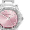 Thumbnail Image 2 of Sekonda Octaire Women's Pink Dial Silver Tone Bracelet Watch
