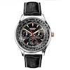 Thumbnail Image 1 of Sekonda Maverick Black Dial & Black Leather Strap Watch