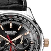 Thumbnail Image 2 of Sekonda Maverick Black Dial & Black Leather Strap Watch
