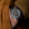 Thumbnail Image 5 of Sekonda Maverick Black Dial & Black Leather Strap Watch