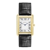 Thumbnail Image 1 of Sekonda Clement Men's White Dial Roman Numerals Black Leather Strap Watch