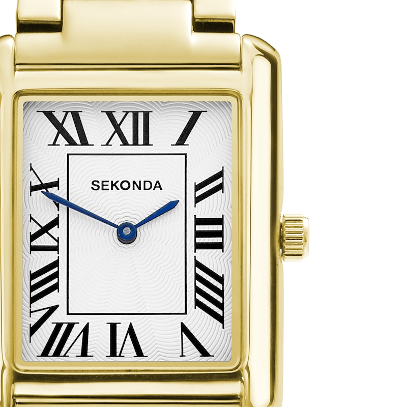 Main Image 2 of Sekonda Clement Men's White Dial Gold Tone Bracelet Watch