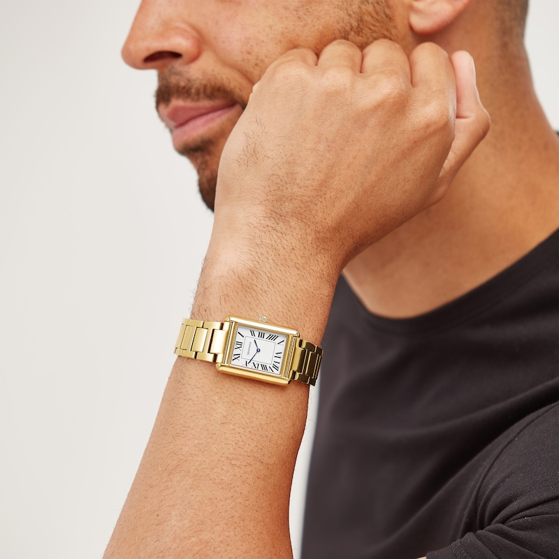 Main Image 6 of Sekonda Clement Men's White Dial Gold Tone Bracelet Watch