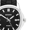 Thumbnail Image 2 of Sekonda Octaire Men's Black Dial & Black Silicone Strap Watch