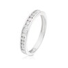 Thumbnail Image 2 of Engagement Ring 9ct White Gold Channel Set 0.30ct Diamond Ring