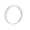 Thumbnail Image 3 of Engagement Ring 9ct White Gold Channel Set 0.30ct Diamond Ring