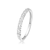 Thumbnail Image 2 of Engagement Ring 9ct White Gold 0.15ct Diamond Ring
