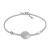 Thumbnail Image 1 of Tommy Hilfiger Crystal Disc Stainless Steel Bracelet