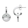 Thumbnail Image 1 of Tommy Hilfiger Crystal Disc Stainless Steel Stud Earrings