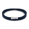 Thumbnail Image 0 of Tommy Hilfiger Men's Double Row Blue Leather Bracelet