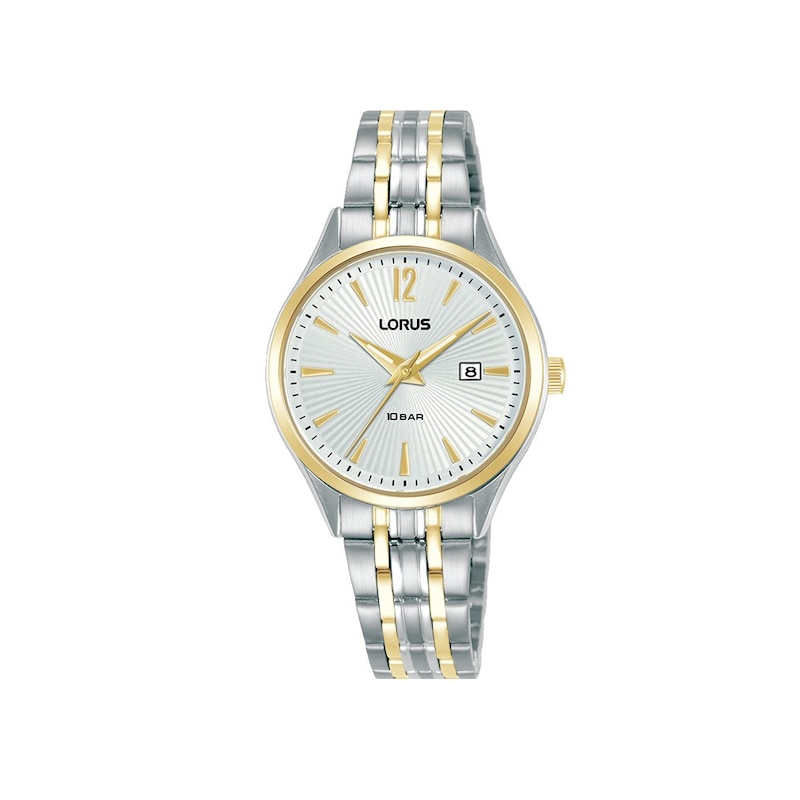 Main Image 1 of Lorus Women's Two-Tone Kaleidoscope White Dial Bracelet Watch