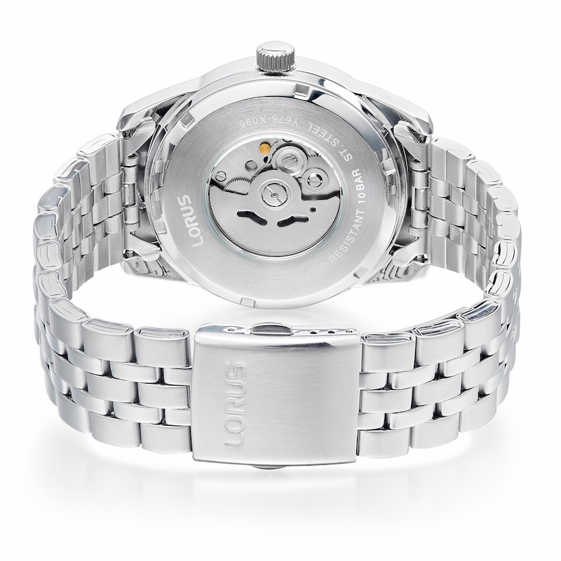 Main Image 3 of Lorus Automatic Men's 42mm Black Dial Stainless Steel Bracelet Watch