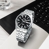Thumbnail Image 5 of Lorus Automatic Men's 42mm Black Dial Stainless Steel Bracelet Watch