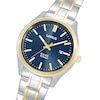 Thumbnail Image 2 of Lorus Solar Men's 40mm Blue Dial Two-Tone Bracelet Watch