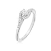 Thumbnail Image 2 of Engagement Ring 9ct White Gold  Solitaire 0.33ct Diamond Ring