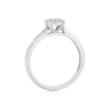 Thumbnail Image 3 of Engagement Ring 9ct White Gold Solitaire 0.15ct Diamond Ring
