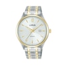 Thumbnail Image 1 of Lorus Men's 41mm White Dial Two-Tone Bracelet Watch