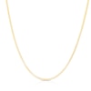 Thumbnail Image 1 of 9ct Gold Silky Herringbone Chain Necklace 18"