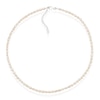 Thumbnail Image 2 of Sterling Silver Rice Pearl Necklace