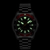 Thumbnail Image 5 of Rotary Men's Apex 10 Red Bezel & Black Dial Stainless Steel Bracelet Watch
