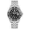 Thumbnail Image 1 of Rotary Men's Apex 100 Black Dial Stainless Steel Bracelet Watch