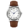 Thumbnail Image 1 of Rotary Men's Heritage Field Silver Tone Dial & Brown Leather Strap Watch