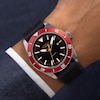 Thumbnail Image 3 of Rotary Men's Apex 10 Black Dial & Black Silicone Strap Watch