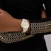 Thumbnail Image 2 of Guess Women's Crystal Silver Glitz Dial Two Tone Bracelet Watch
