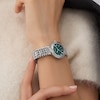Thumbnail Image 4 of Guess Women's Crystal Green Dial Silver Tone Bracelet Watch