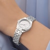 Thumbnail Image 4 of Guess Women's Crystal Silver Glitz Dial Silver Tone Bracelet Watch