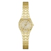 Thumbnail Image 1 of Guess Women's Crystal Champagne Glitz Dial Gold Tone Bracelet Watch