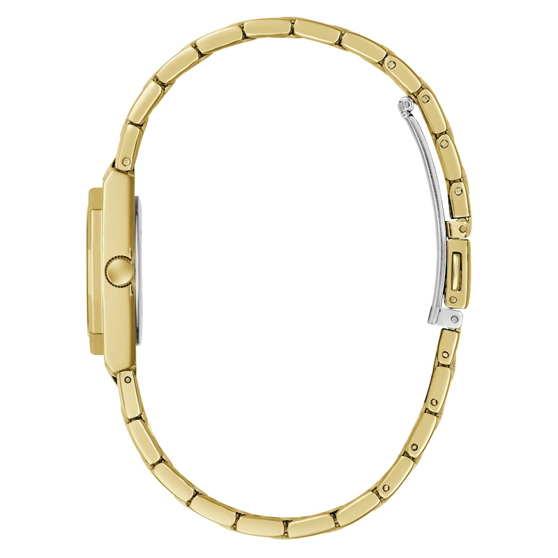 Main Image 5 of Guess Women's Crystal Champagne Glitz Dial Gold Tone Bracelet Watch