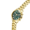 Thumbnail Image 7 of Guess Women's Green Dial Gold Tone Bracelet Watch