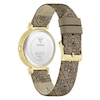 Thumbnail Image 6 of Guess Women's Crystal Champagne Glitz Dial Beige Leather Strap Watch