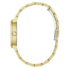 Thumbnail Image 5 of Guess Women's Crystal Logo Champagne Glitz Dial Gold Tone Bracelet Watch
