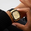 Thumbnail Image 3 of Guess Women's Champagne Multifunction Dial Black Silicone Strap Watch