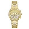 Thumbnail Image 1 of Guess Women's Crystal Gold Ombre Glitz Multifunction Dial Gold Tone Bracelet Watch