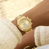 Thumbnail Image 3 of Guess Women's Crystal Gold Ombre Glitz Multifunction Dial Gold Tone Bracelet Watch