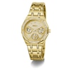 Thumbnail Image 8 of Guess Women's Crystal Champagne Glitz Dial Gold Tone Bracelet Watch