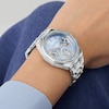 Thumbnail Image 3 of Guess Women's Crystal Ice Blue Dial Silver Tone Bracelet Watch
