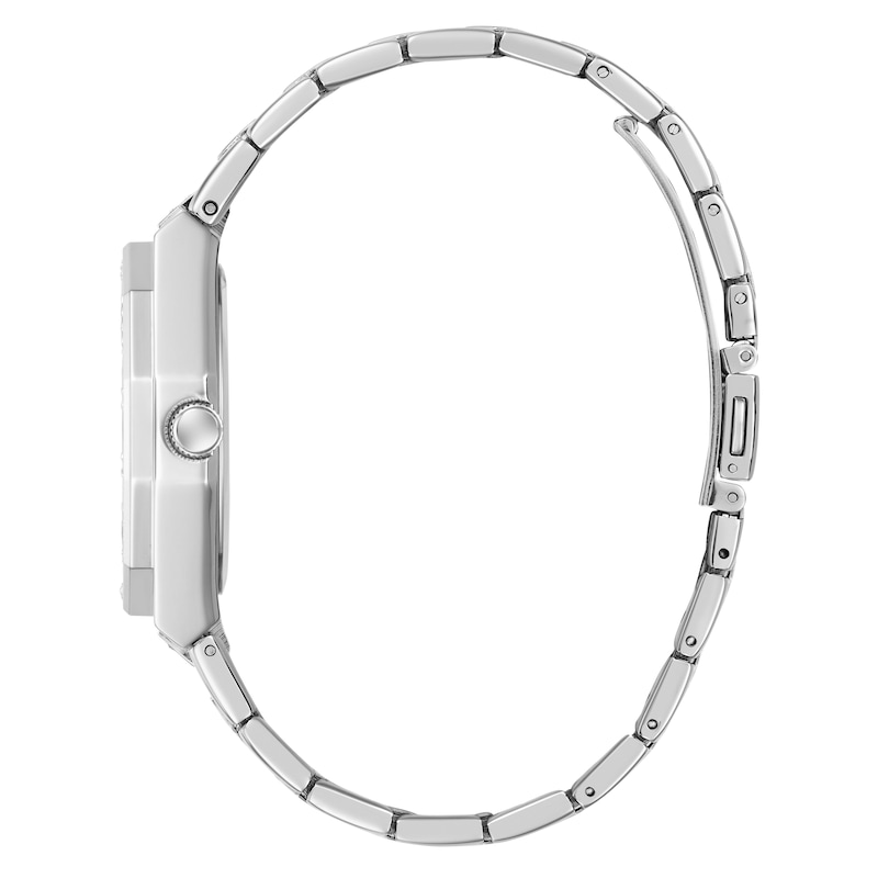 Main Image 5 of Guess Women's Crystal Ice Blue Dial Silver Tone Bracelet Watch