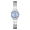 Thumbnail Image 1 of Guess Women's Crystal Ice Blue Dial Silver Tone Bracelet Watch