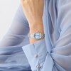 Thumbnail Image 4 of Guess Women's Crystal Ice Blue Dial Silver Tone Bracelet Watch