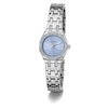 Thumbnail Image 8 of Guess Women's Crystal Ice Blue Dial Silver Tone Bracelet Watch