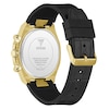 Thumbnail Image 6 of Guess Men's Black Dial Gold Tone Case Black Silicone Strap Watch