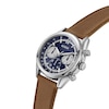 Thumbnail Image 7 of Guess Men's Midnight Blue Multifunction Dial Brown Leather Strap Watch