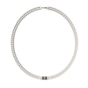 Thumbnail Image 1 of GUESS Rebel Moon Men's Silver Tone 21" Curb Chain Necklace