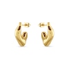 Thumbnail Image 1 of GUESS Berbera Women's Gold Tone Superlight J Hoop Earrings