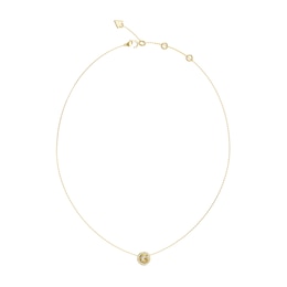 GUESS G Crystal Women's Gold Tone Crystal G Logo Necklace