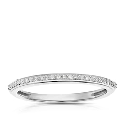 Perfect Fit 9ct White Gold Eternity Diamond Ring